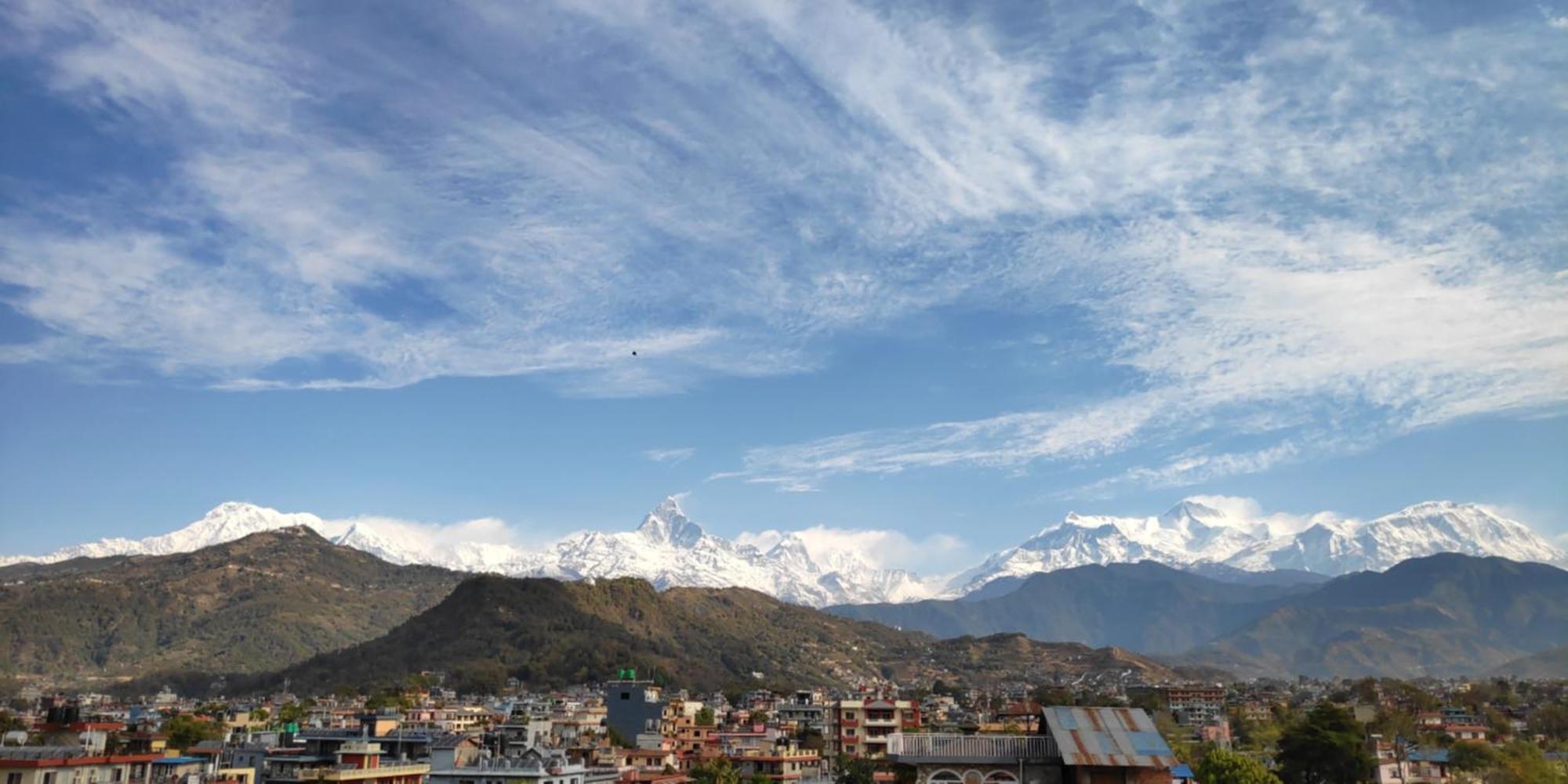 Hotel Mountain View - Lakeside Pokhara Zewnętrze zdjęcie